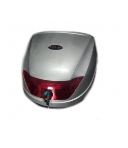 KUFER SHIN YO MODEL ROME 28L SREBRNO-CZARNY