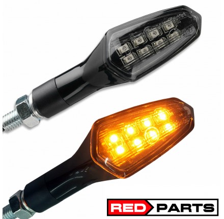 UNIWERSALNE KIERUNKOWSKAZY LED MOTOCYKLOWE Model TURN 3w1