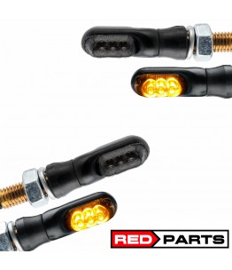 UNIWERSALNE KIERUNKOWSKAZY LED MOTOCYKLOWE Model TURN 3w1