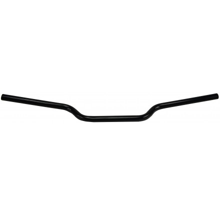 Uniwersalna stalowa kierownica motocyklowa SPEED - czarna