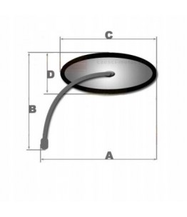 Komplet lusterek KAWASAKI ER5