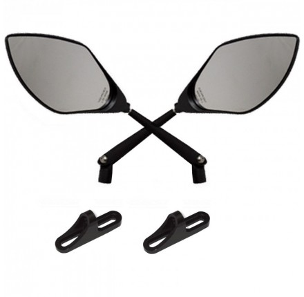 lusterka na owiewkę motocykla LED