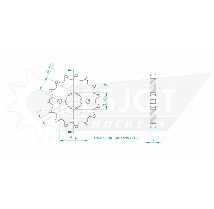 Zębatka tylna ESJOT