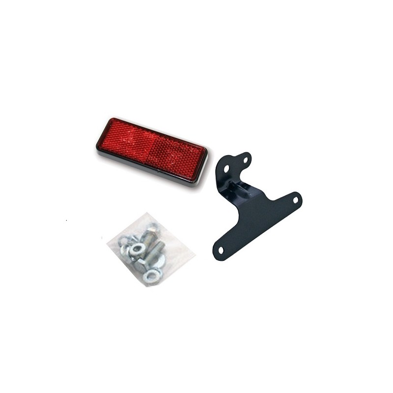 Odblask czerwony plus stelaż