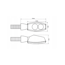 Kierunkowskazy LED Moss 3w1