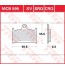 Klocki hamulcowe TRW MCB595CRQ