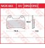 Klocki hamulcowe TRW MCB 683 CRQ