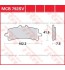 Klocki hamulcowe TRW MCB 792 CRQ