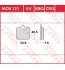 Klocki hamulcowe TRW MCB721CRQ