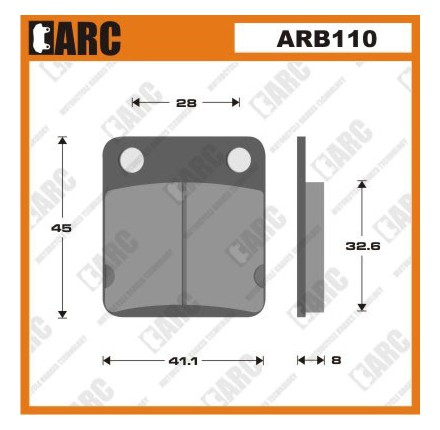 Klocki hamulcowe ARC