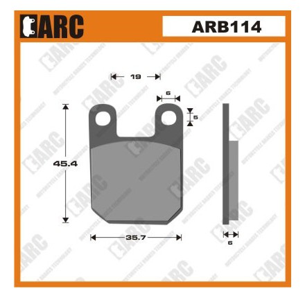 Klocki hamulcowe ARC