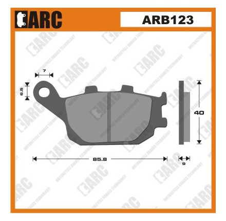 Klocki hamulcowe ARC