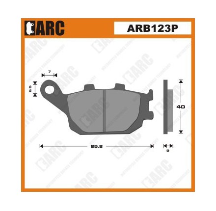 Klocki hamulcowe ARC
