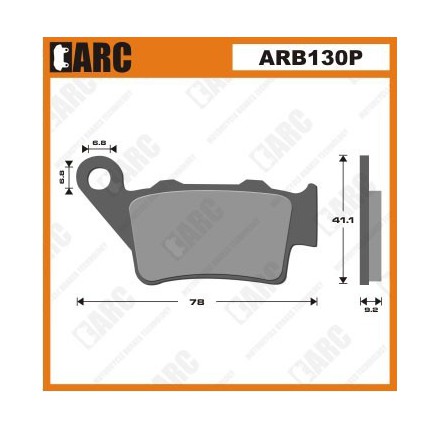 Klocki hamulcowe ARC