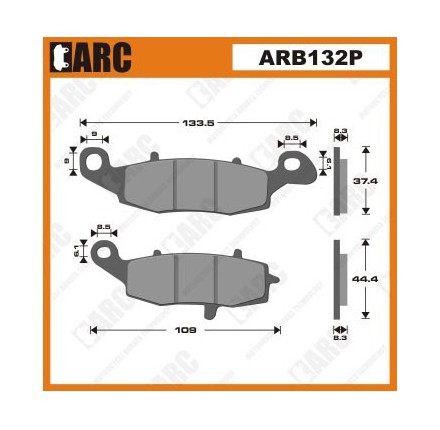 Klocki hamulcowe ARC