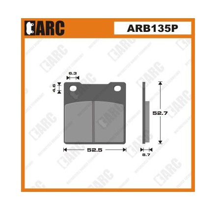 Klocki hamulcowe ARC