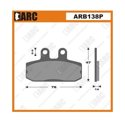 Klocki hamulcowe ARC