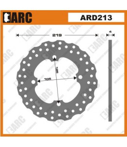 Tarcza hamulcowa ARC, stała