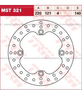 Tarcza hamulcowa TRW,...