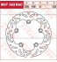 Tarcza hamulcowa TRW, sztywna, tuningowa RAC kod: MST 362 RAC