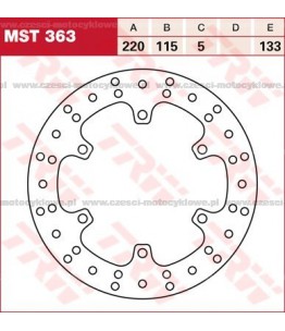 Tarcza hamulcowa TRW,...