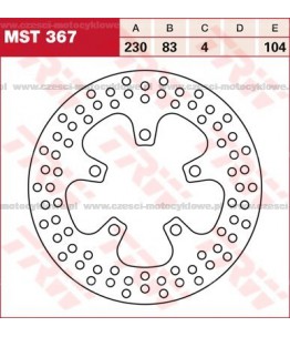 Tarcza hamulcowa TRW,...