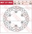 Tarcza hamulcowa TRW, sztywna, tuningowa RAC kod: MST 371 RAC