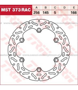 Tarcza hamulcowa TRW, sztywna, tuningowa RAC kod: MST 373 RAC