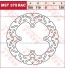 Tarcza hamulcowa TRW, sztywna, tuningowa RAC kod: MST 375 RAC