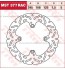 Tarcza hamulcowa TRW, sztywna, tuningowa RAC kod: MST 377 RAC
