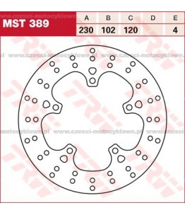 Tarcza hamulcowa TRW,...