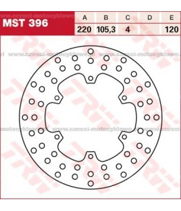 Tarcza hamulcowa TRW,...