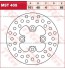 Tarcza hamulcowa TRW, sztywna kod: MST 405