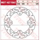 Tarcza hamulcowa TRW, sztywna, tuningowa RAC kod: MST 427 RAC