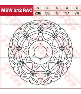 Tarcza hamulcowa TRW,...