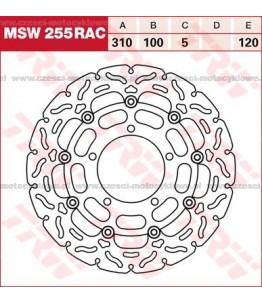Tarcza hamulcowa TRW,...