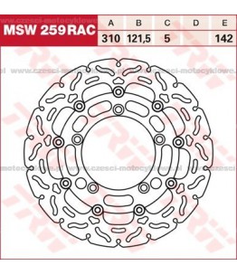 Tarcza hamulcowa TRW,...