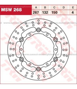 Tarcza hamulcowa TRW,...