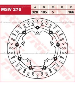 Tarcza hamulcowa TRW,...