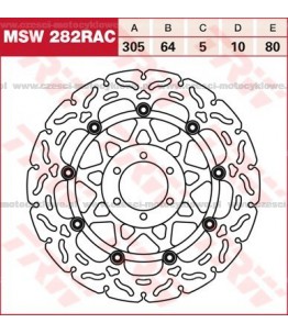 Tarcza hamulcowa TRW,...