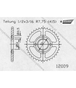 Zębatka tylna ESJOT
