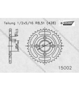 Zębatka tylna ESJOT