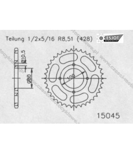 Zębatka tylna ESJOT
