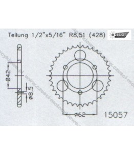 Zębatka tylna ESJOT