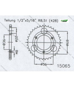 Zębatka tylna ESJOT