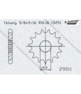 Zębatka przednia ESJOT