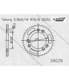 Zębatka tylna ESJOT