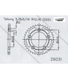 Zębatka tylna ESJOT