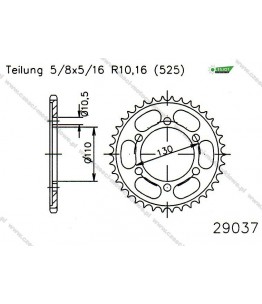 Zębatka tylna ESJOT