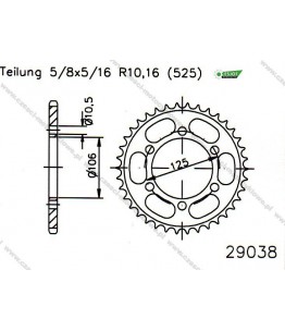 Zębatka tylna ESJOT